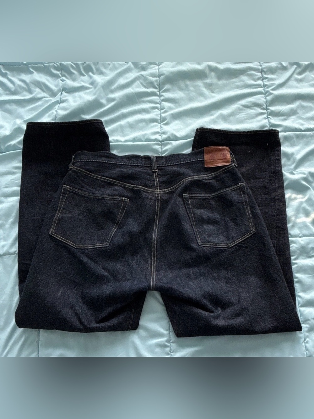 FULLCOUNT 0105WWX wide straight Japanese Selvedge jeans
